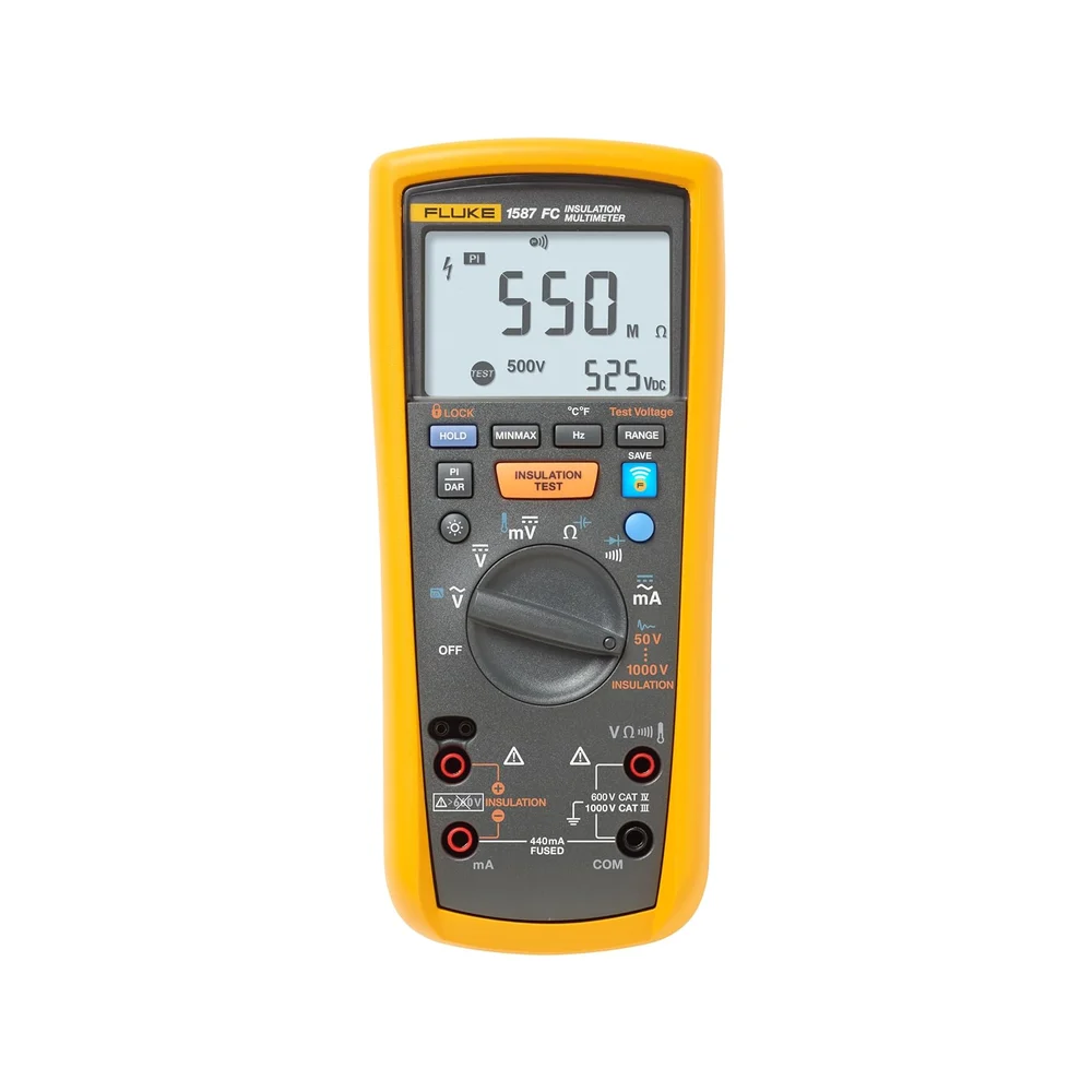 Fluke 1587: 2-in-1 multimeter and insulation tester